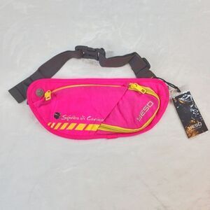 Yeso Neon Spiritu Di Corsica Water Resistant Sports Hiking Fanny Pack Belt Bag